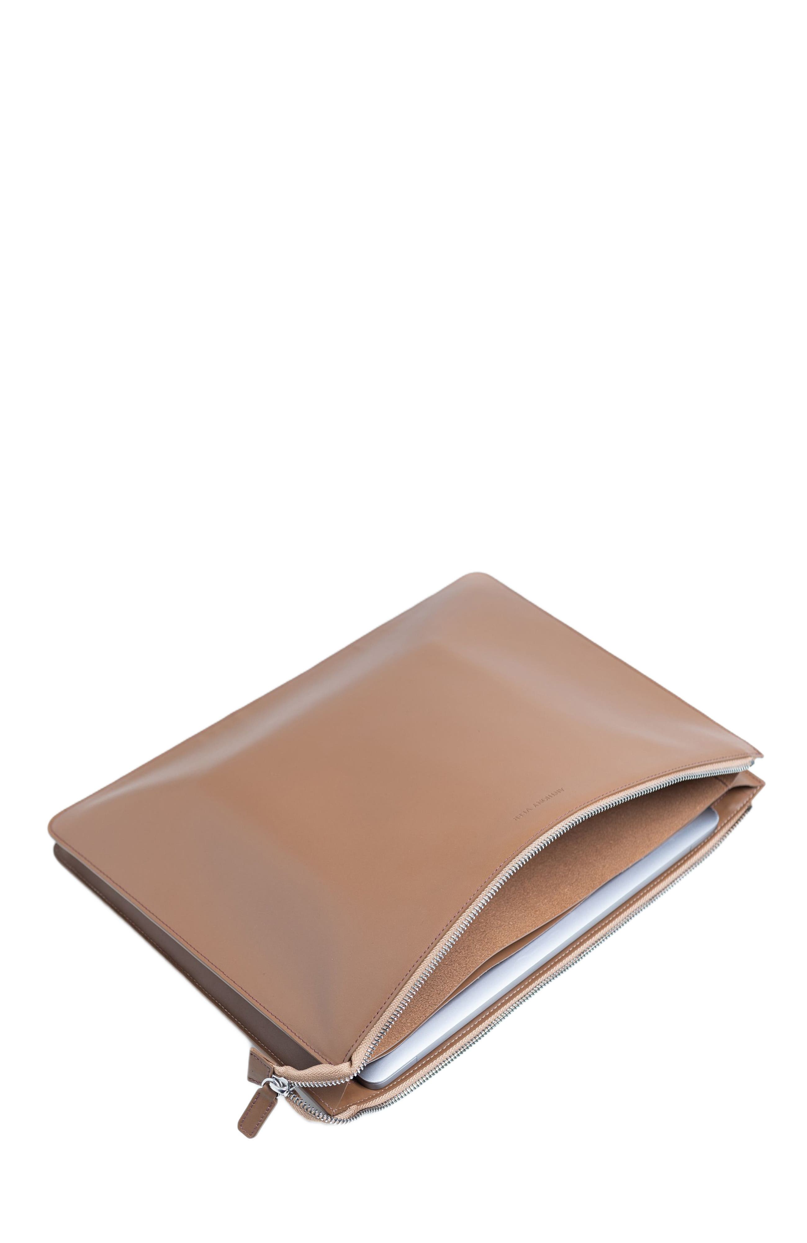 Kay Laptop Folio, Alternate, color, Brown