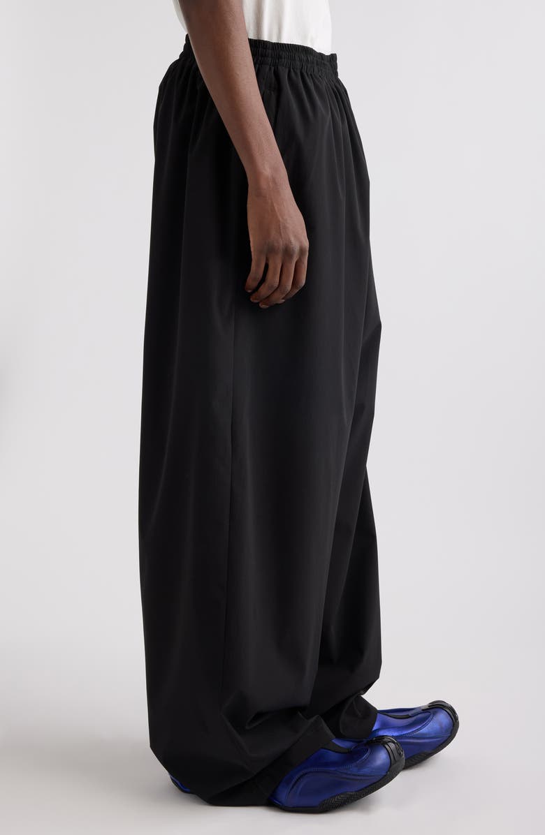 Balenciaga x Automobili Lamborghini Logo Embroidered Track Jacket, Alternate, color, 1000 Black