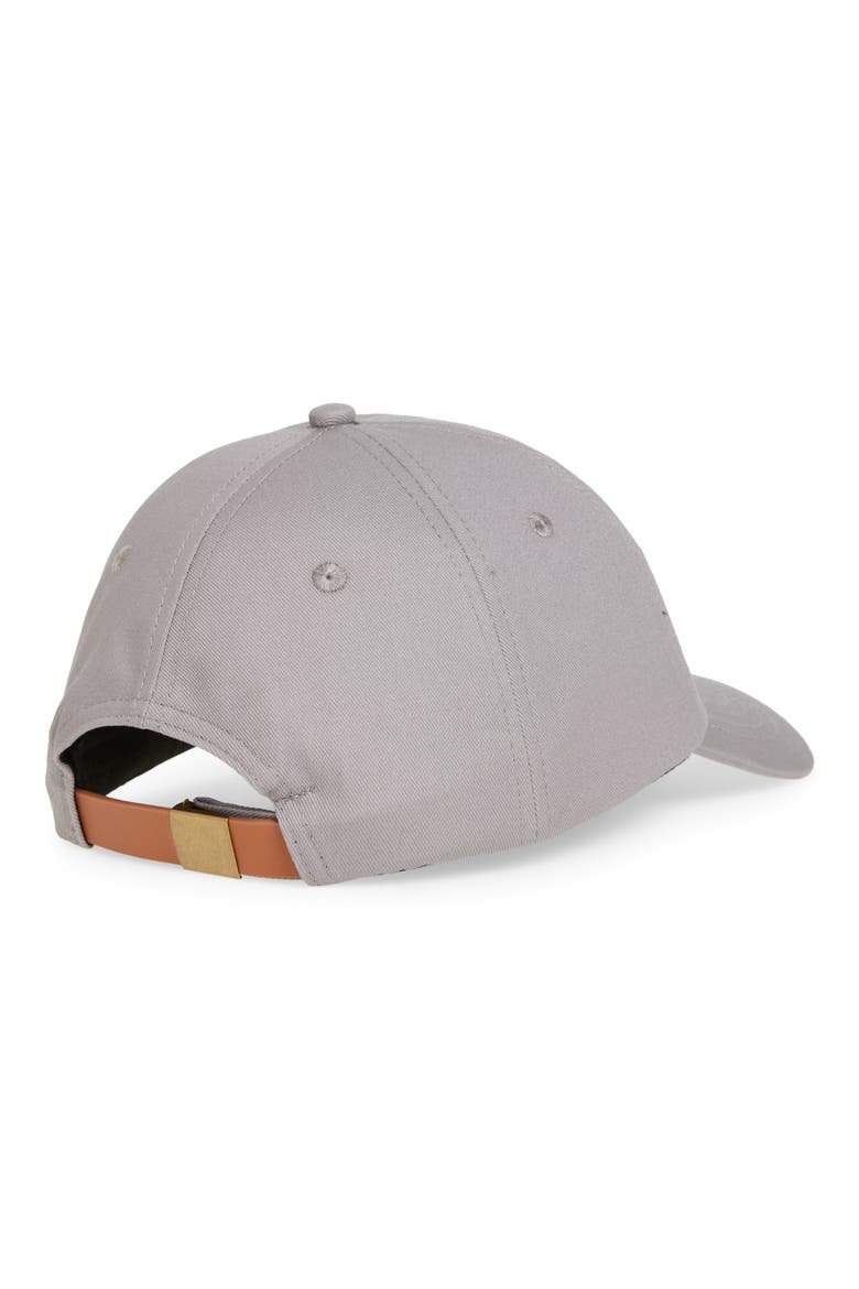 Cotton Twill Ball Cap, Alternate, color, GREY ALLOY
