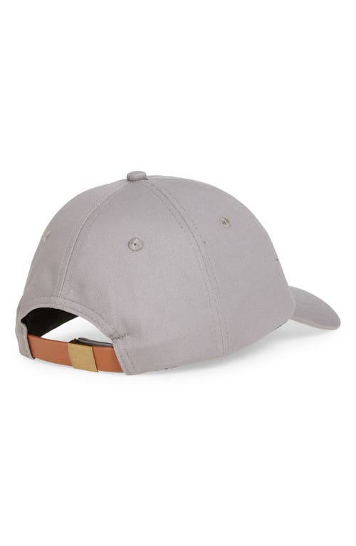 Treasure & Bond Cotton Twill Ball Cap In Grey Alloy