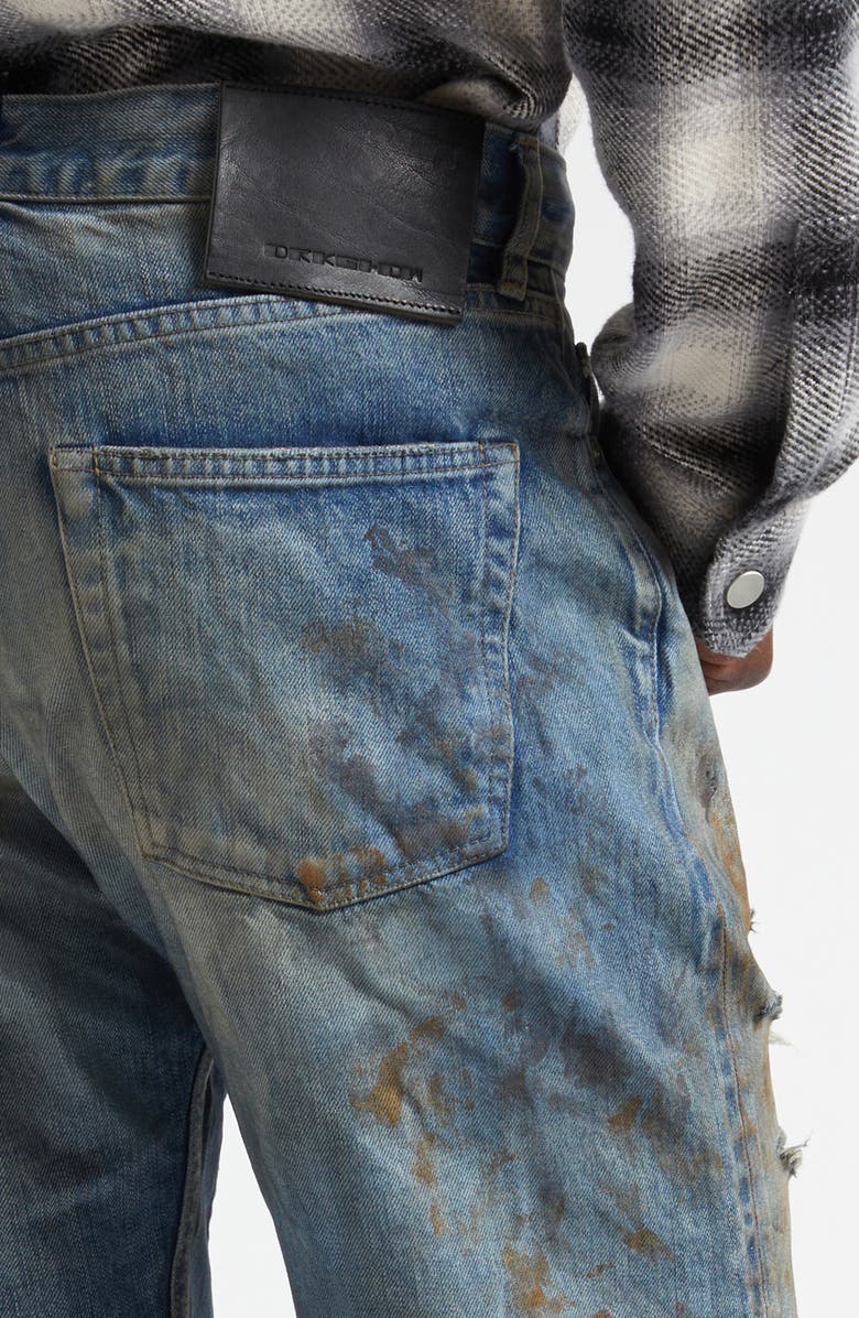 Rick Owens DRKSHDW Kurdt Destroyed Jeans, Alternate, color, Vintage Wash