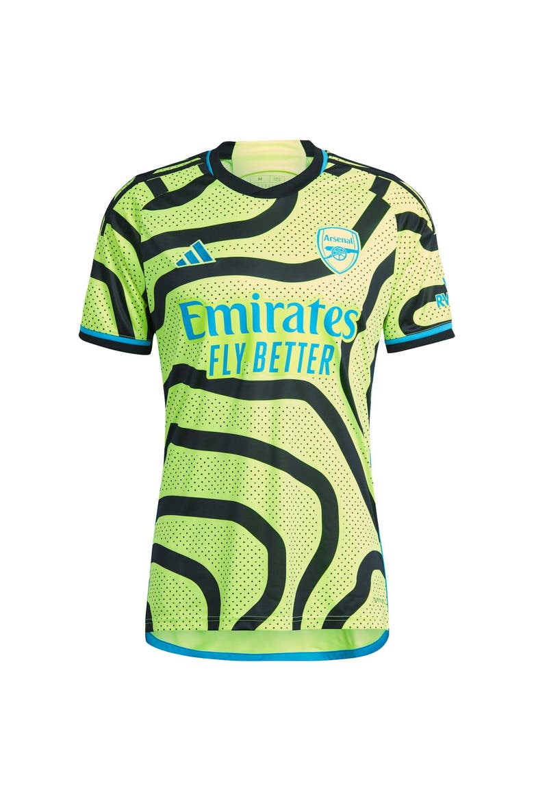Men's adidas  Yellow Arsenal 2023/24 Away Replica Jersey, Alternate, color, Yellow