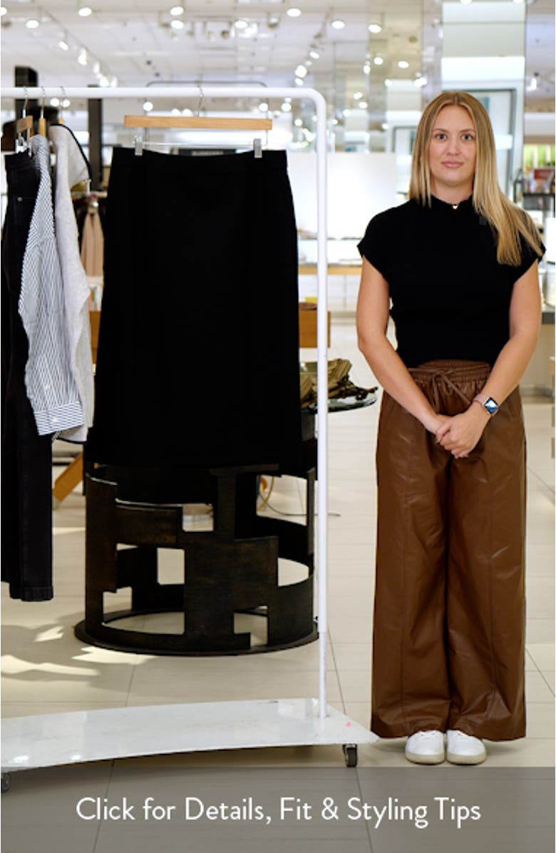Pocket Midi Skirt, sales video thumbnail