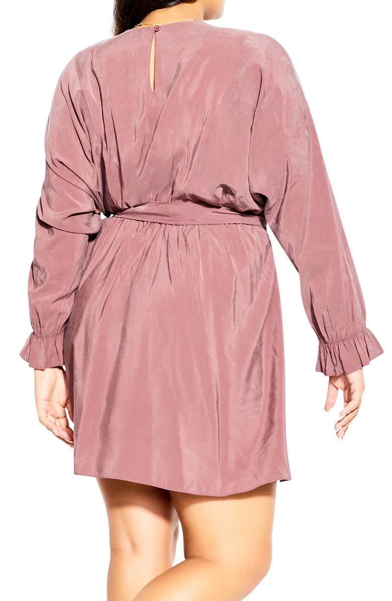 City Chic Romanticize Belted Tunic, Alternate, color,