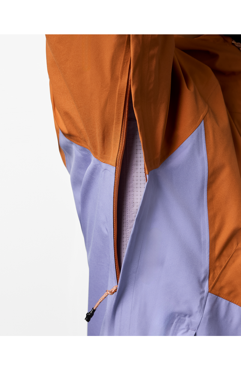 Cotopaxi Impermeo 3L Hooded Shell Jacket - Women's, Alternate, color, Whiskey And Aster