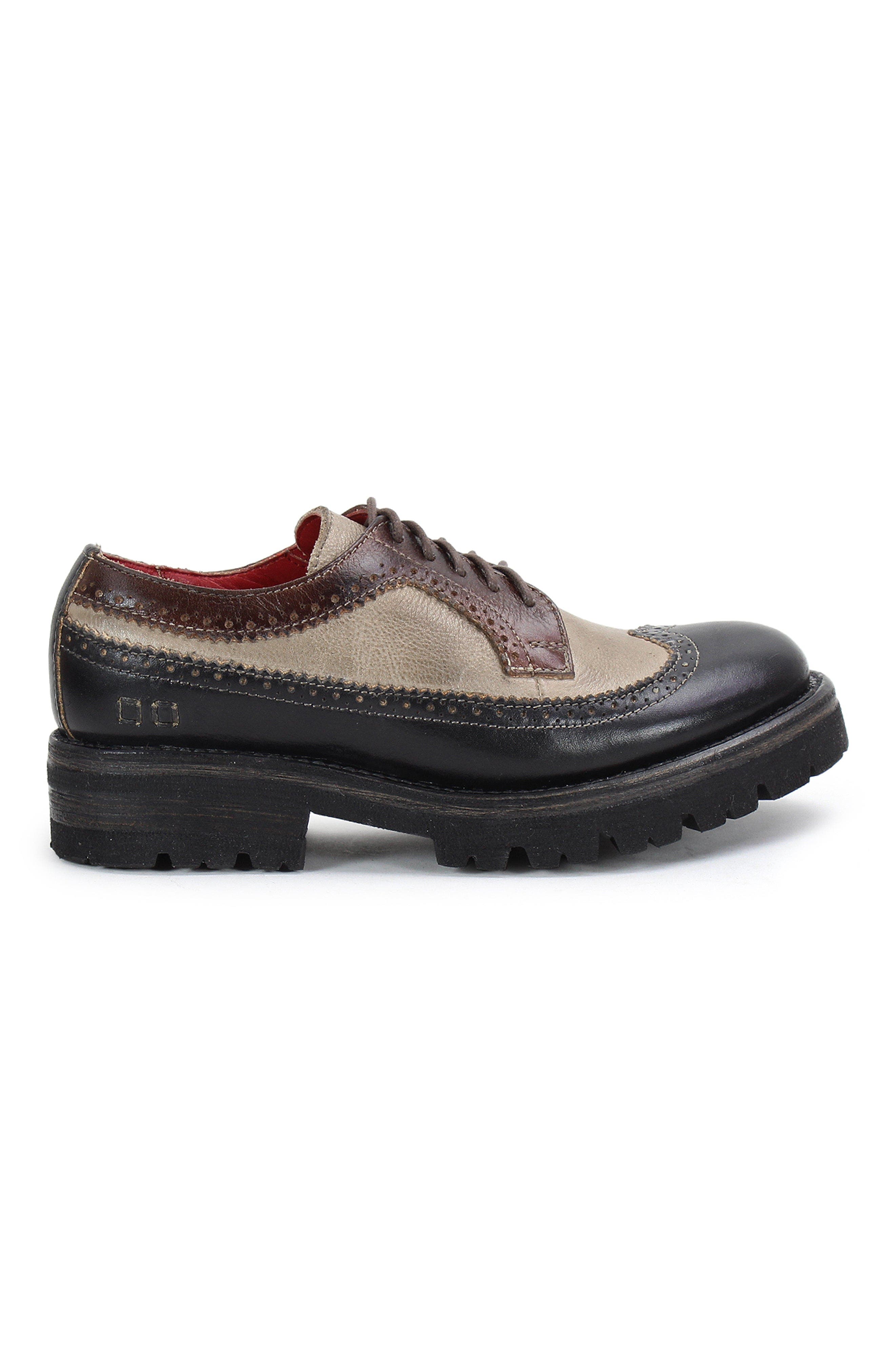Bed Stu Lita K III Wingtip Shoe, Alternate, color, Starry Night Rustic