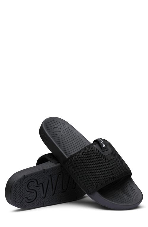 Swims Cabana Slide Sandal In Black