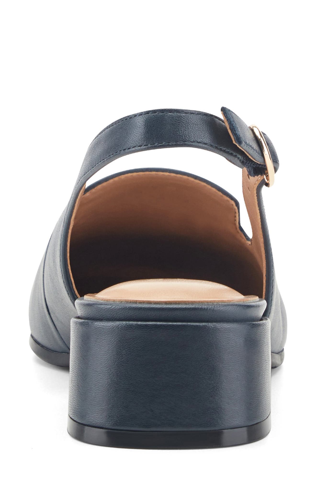 Farida Slingback Pump, Alternate, color, DARK BLUE