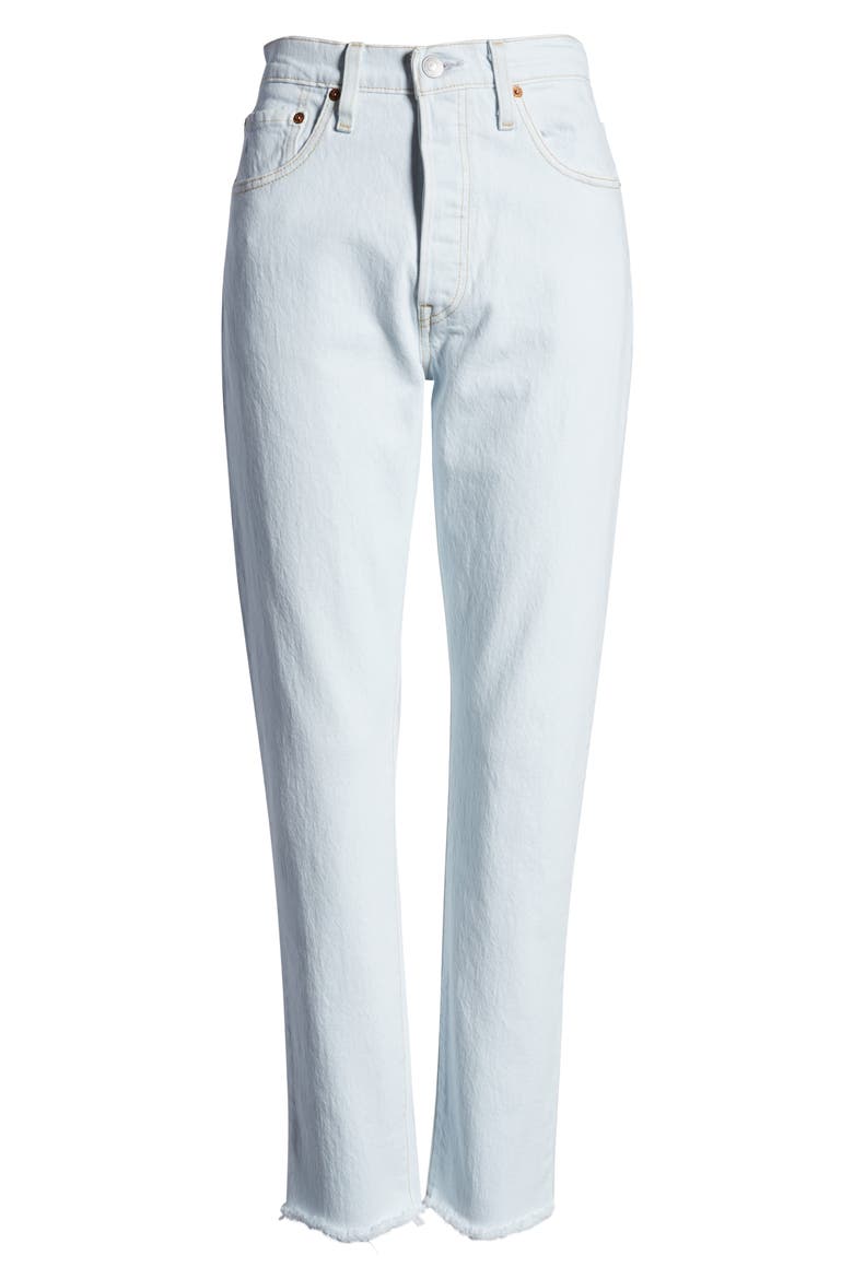 Levi's® 501® High Waist Skinny Jeans, Alternate, color, FAINT HEARTED