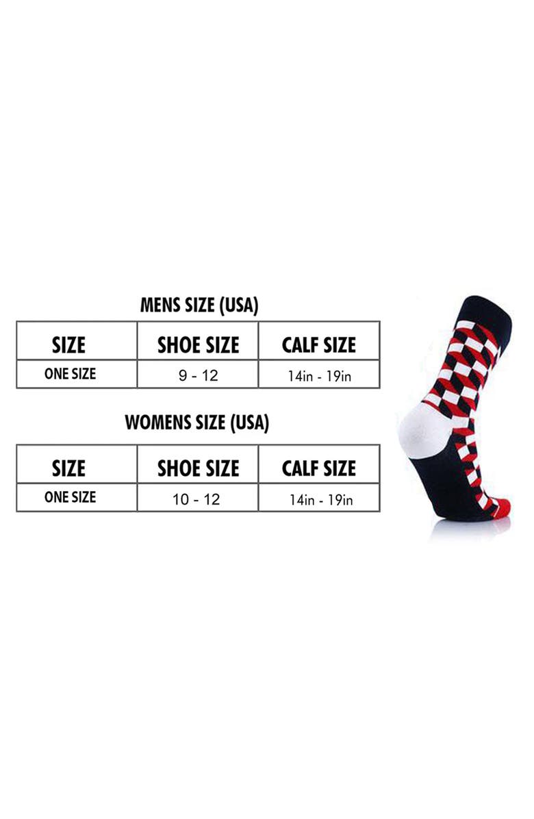 EXTREME FIT 6-Pack Ankle Length Compression Socks, Alternate, color,