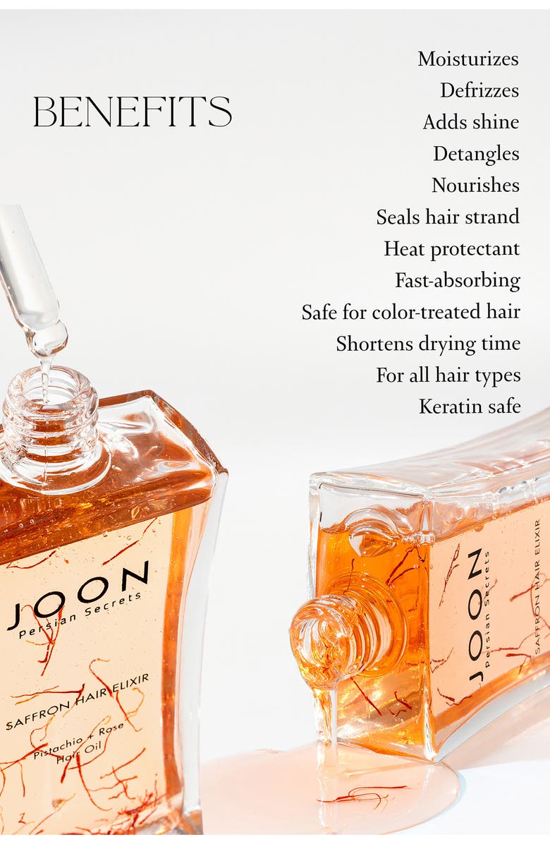 JOON Saffron Hair Elixir Oil, Alternate, color, 