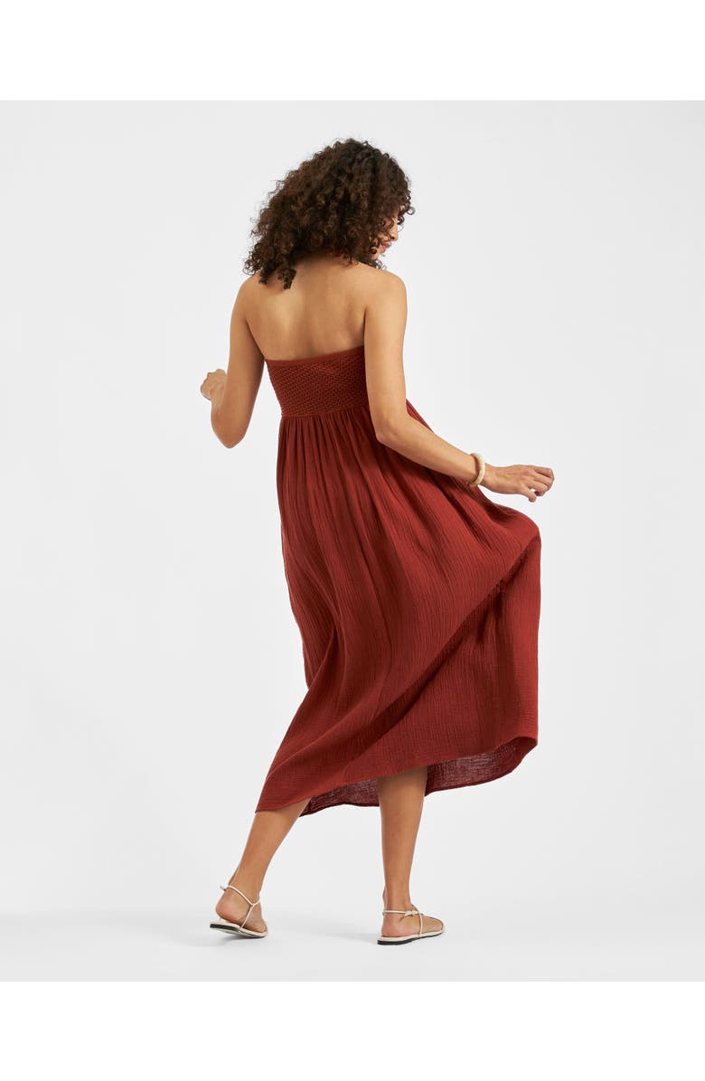 Ripe Maternity Evie Crochet Dress, Alternate, color, Amber