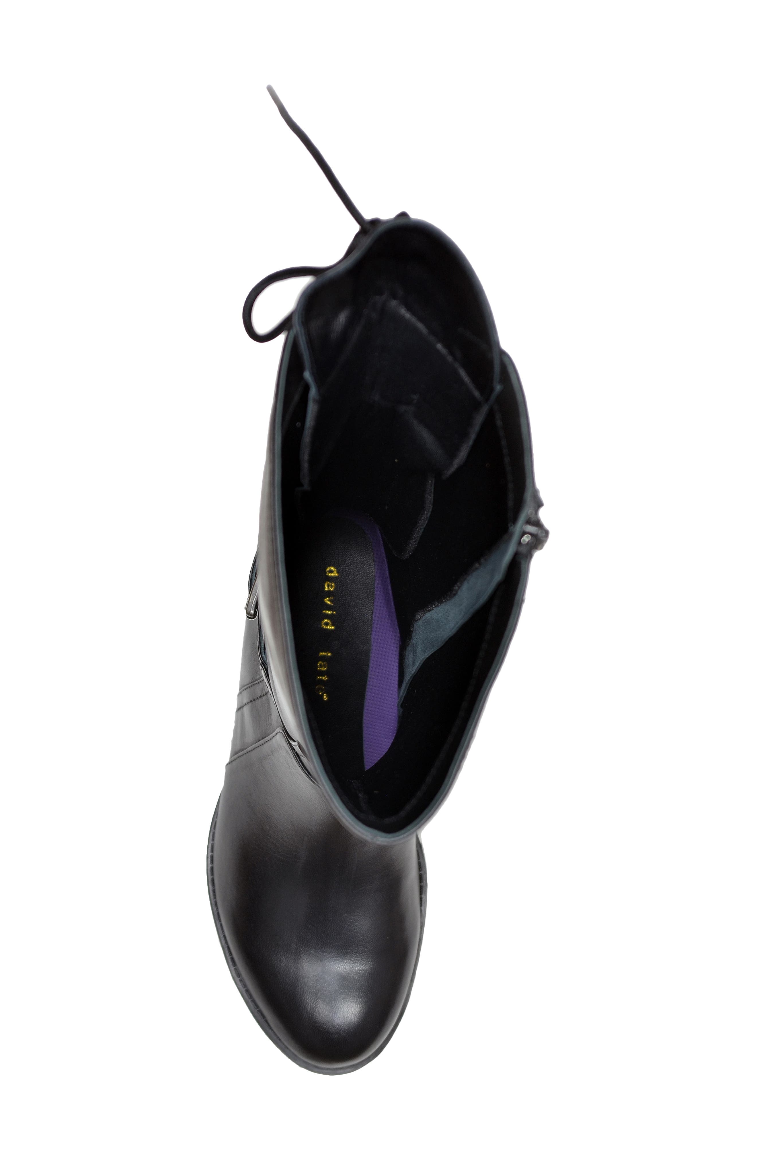 David Tate Lasso Knee High Boot, Alternate, color, Black