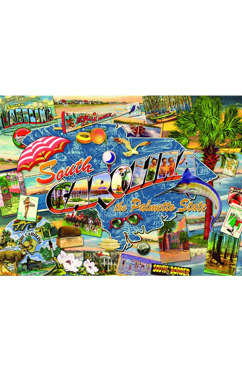 Sunsout South Carolina 1000 piece Jigsaw Puzzle for Adults, Main, color, Multicolor
