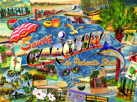 South Carolina 1000 piece Jigsaw Puzzle for Adults