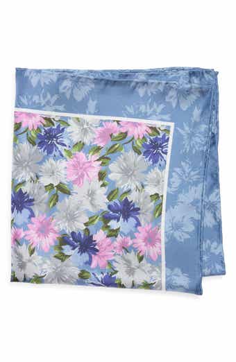 Floral Silk Pocket Square