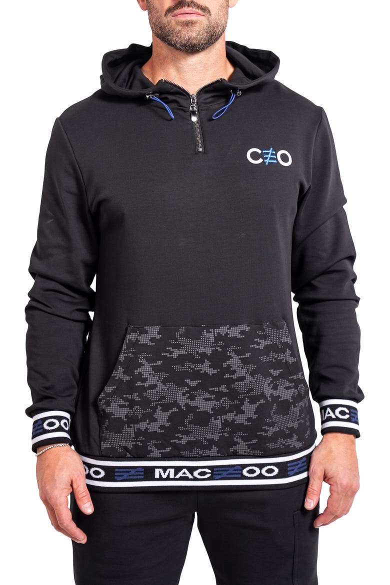 CEO Graphic Hoodie, Main, color, BLACK