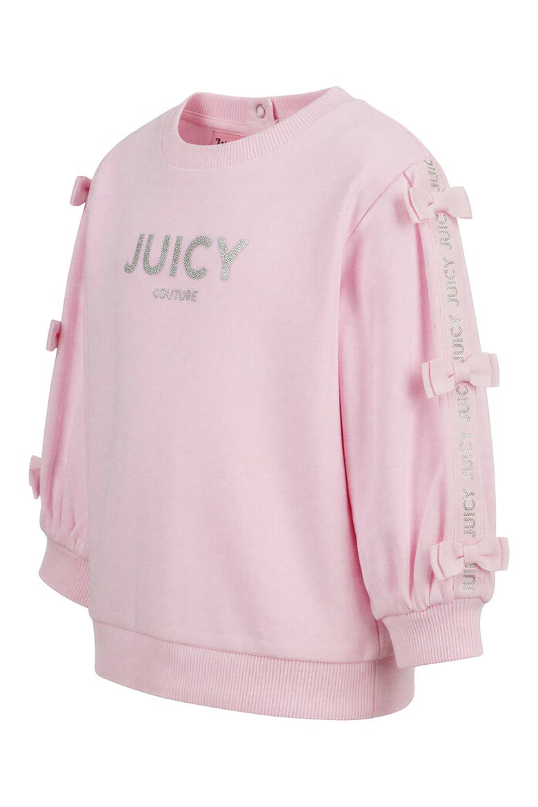 2-Piece Velour Pullover & Pants Set, Alternate, color, PINK