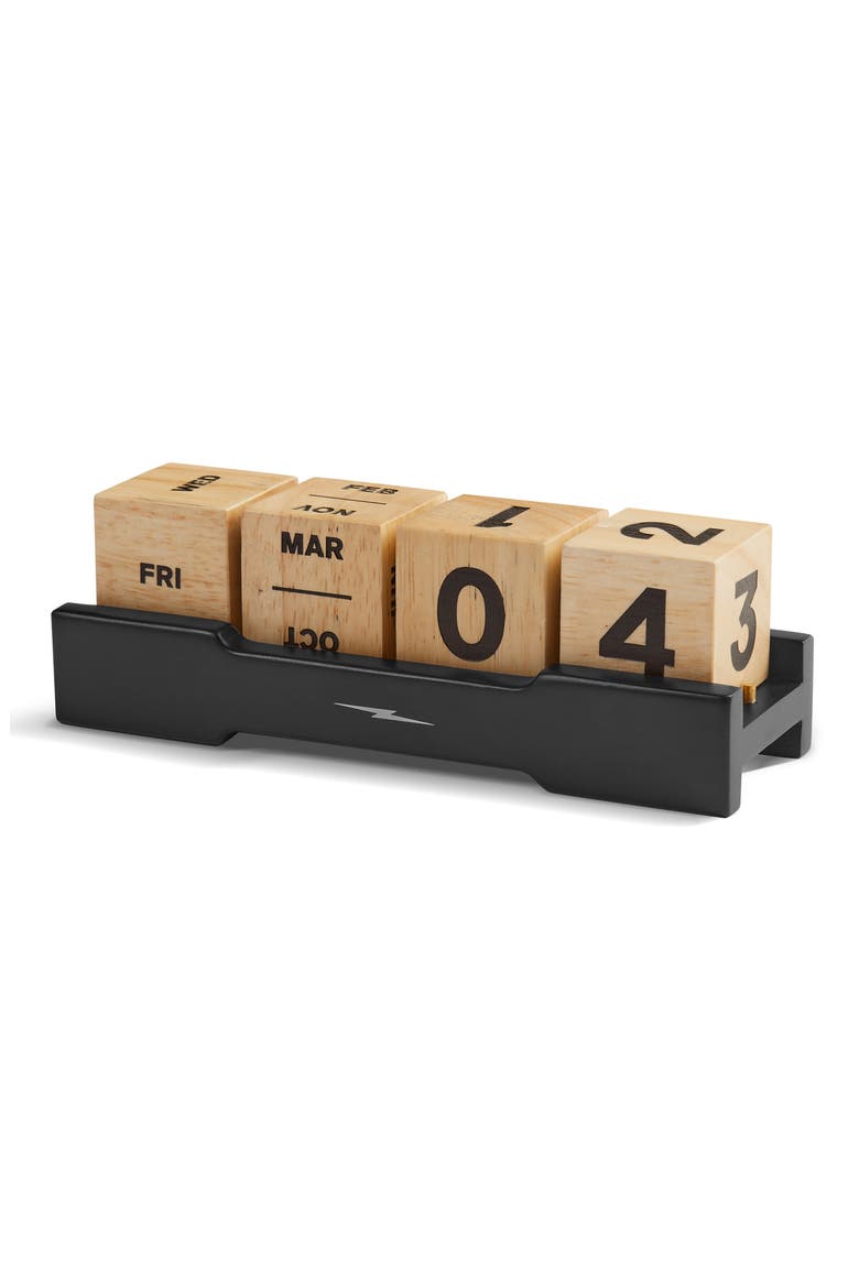 Desk Calendar, Main, color, OAK/ TAN