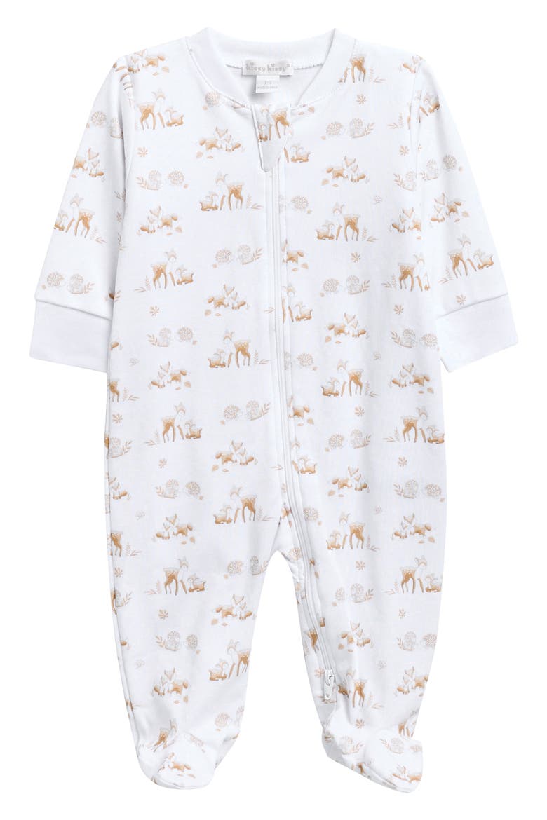 Pima Cotton Footie, Main, color, TAN