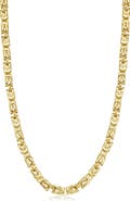 Lafonn Zaria Byzantine Chain Link Necklace