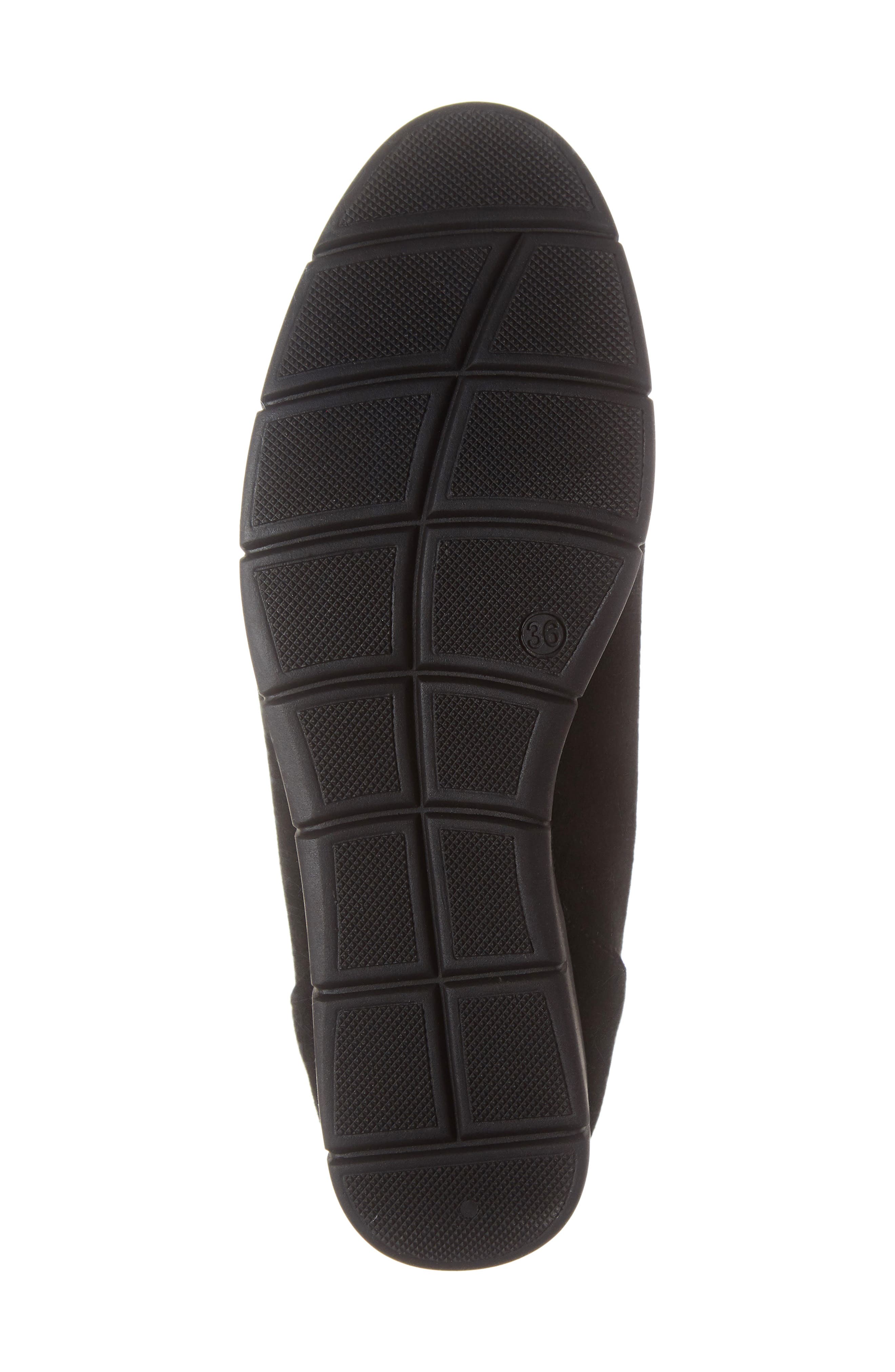 Aimee Water Resistant Chelsea Bootie, Alternate, color, BLACK SUEDE