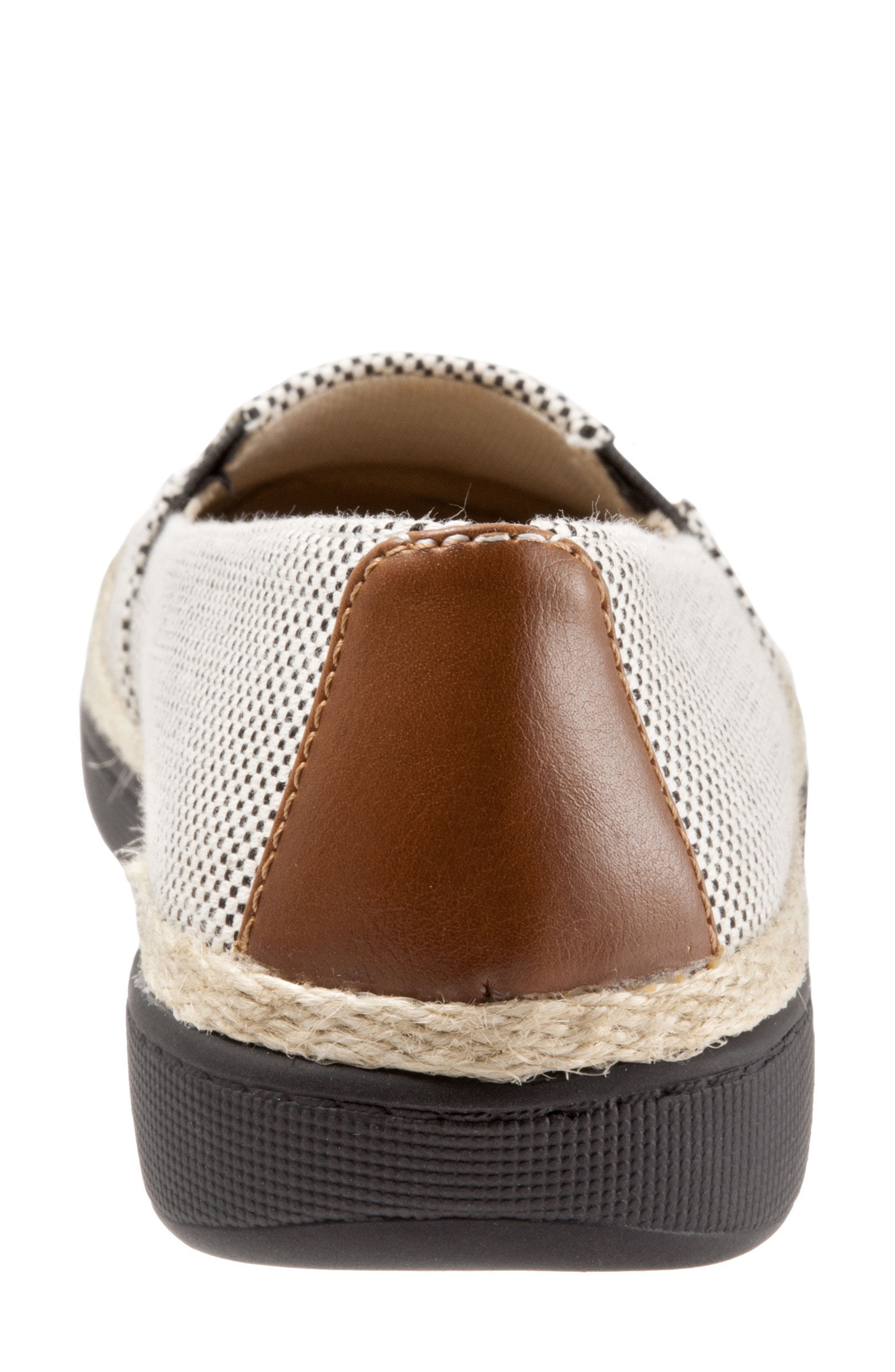 Accent Slip-On, Alternate, color, BLACK LINEN FABRIC