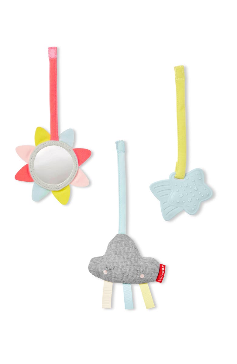 Skip Hop Silver Lining Cloud Wooden Activity Gym, Alternate, color, Multi