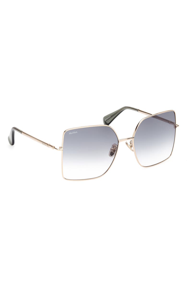 Max Mara 59mm Gradient Butterfly Sunglasses, Alternate, color,