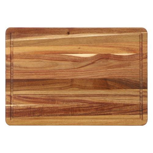 Megachef 3 Piece Acacia Wood Cutting, Prep And Serving Boards In Brown