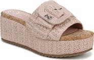 SAM & LIBBY Crysta Platform Slide Sandal