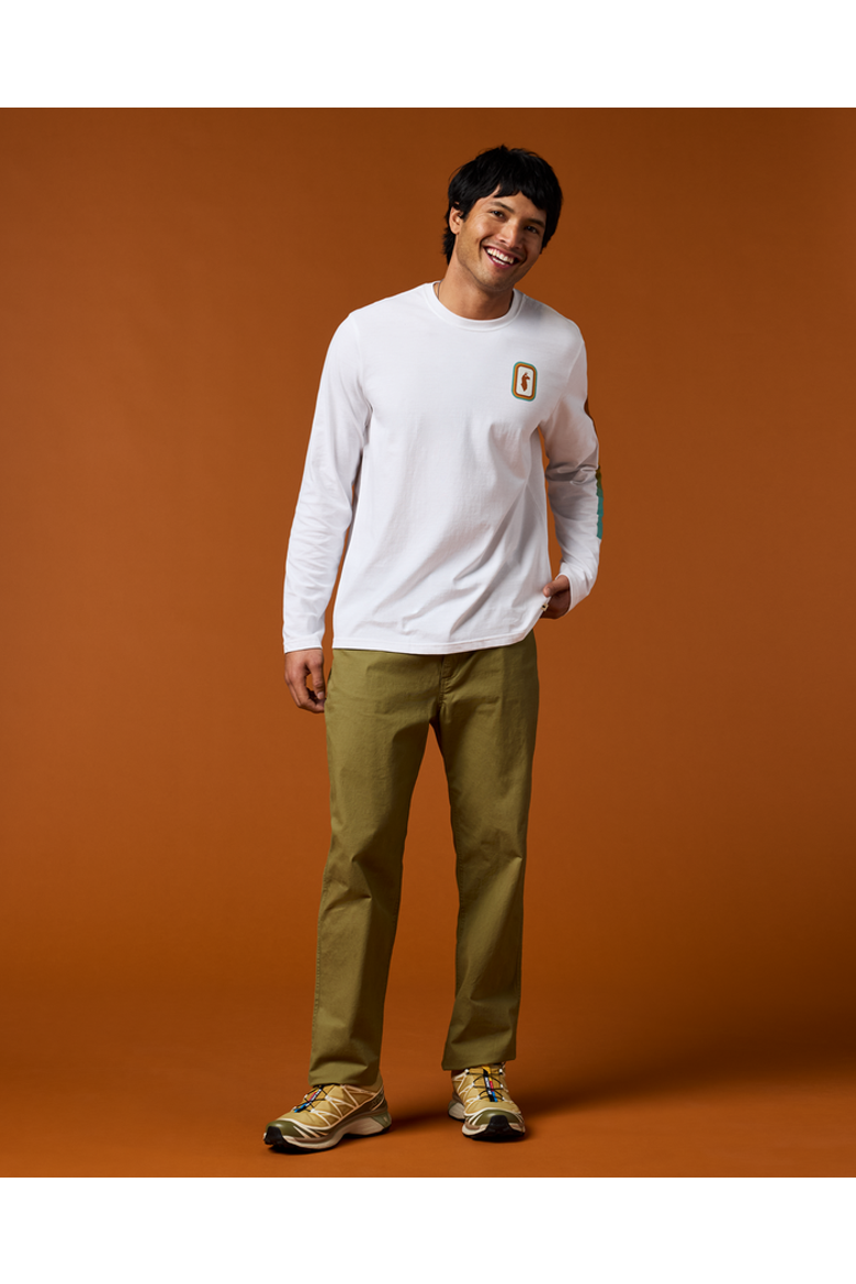 Radiant Llama Long-Sleeve T-Shirt - Men's, Alternate, color, White