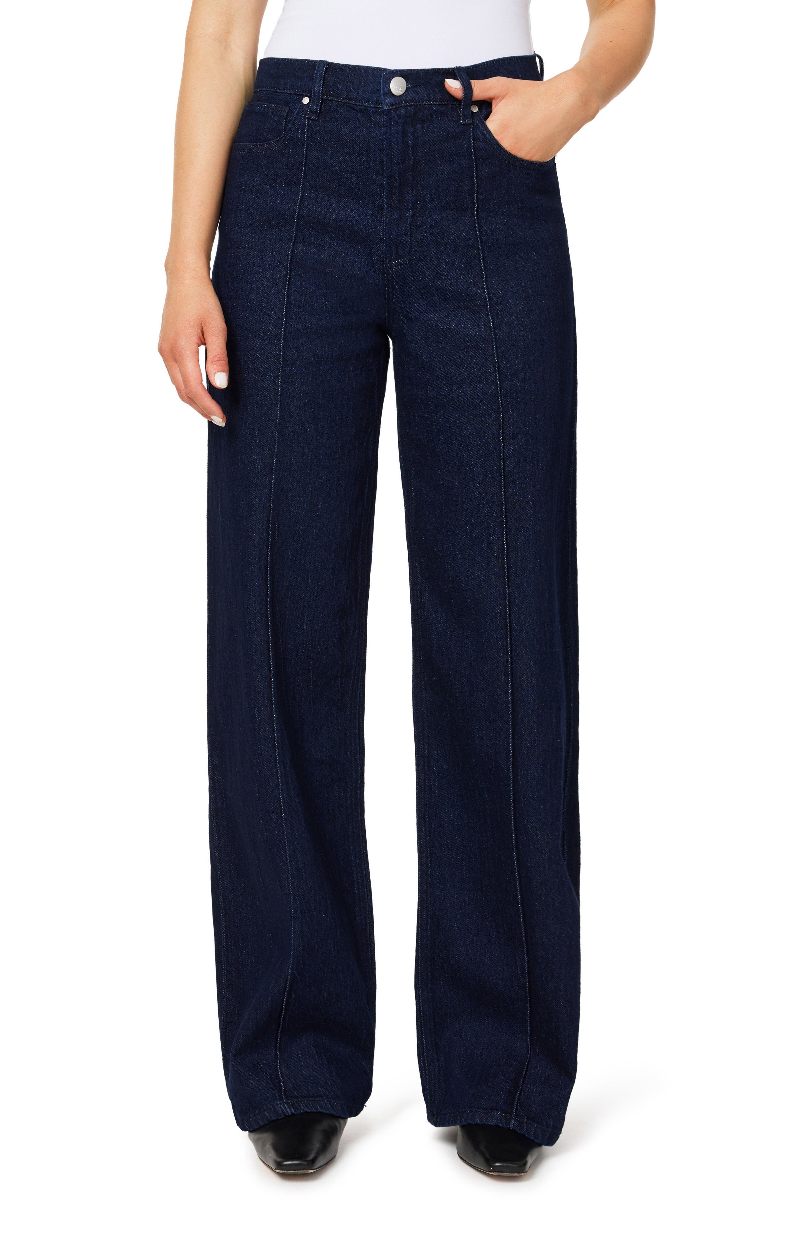 Carla Retro Pintuck Straight Leg Pants