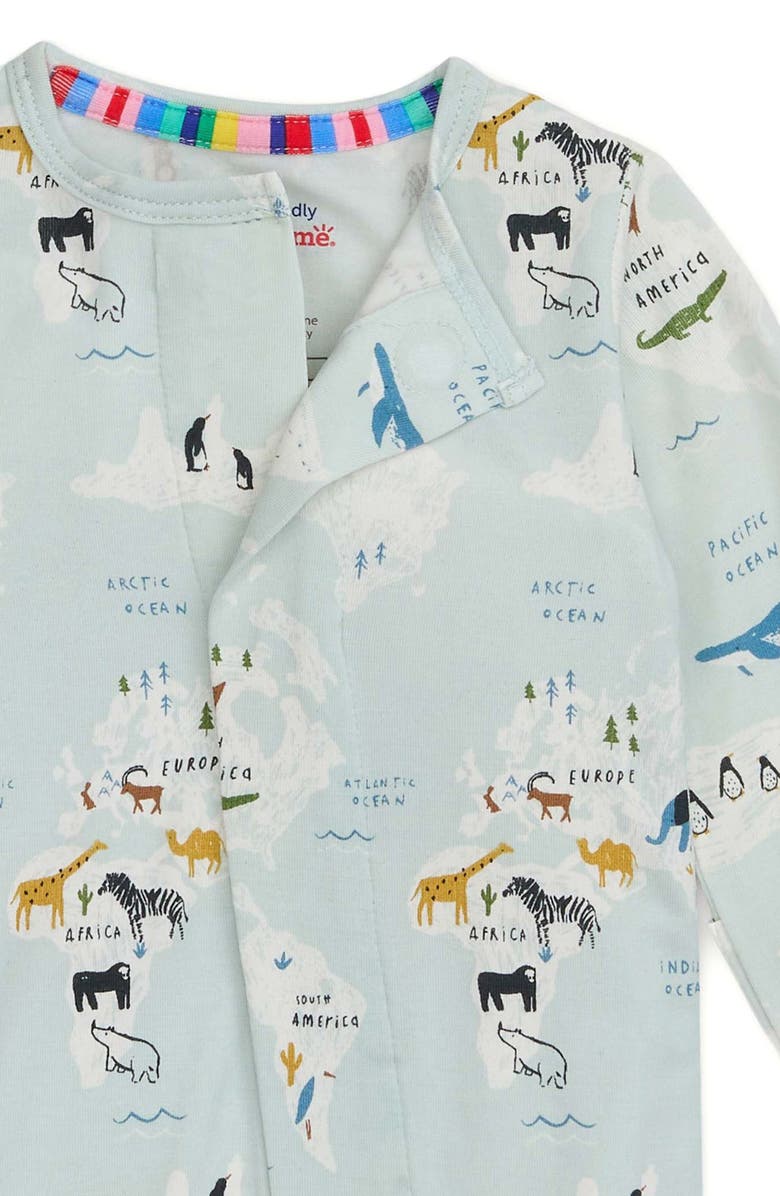 Magnetic Me Sea the World Magnetic Footie, Alternate, color, Blue