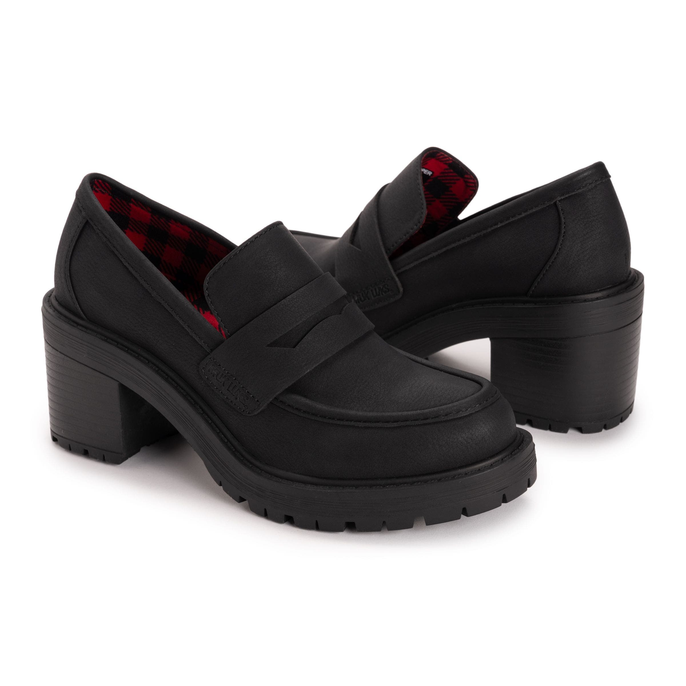 MUK LUKS Leona Loafer, Alternate, color, Black