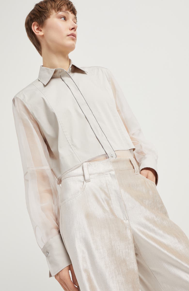 Brunello Cucinelli Loose trousers, Alternate, color, 