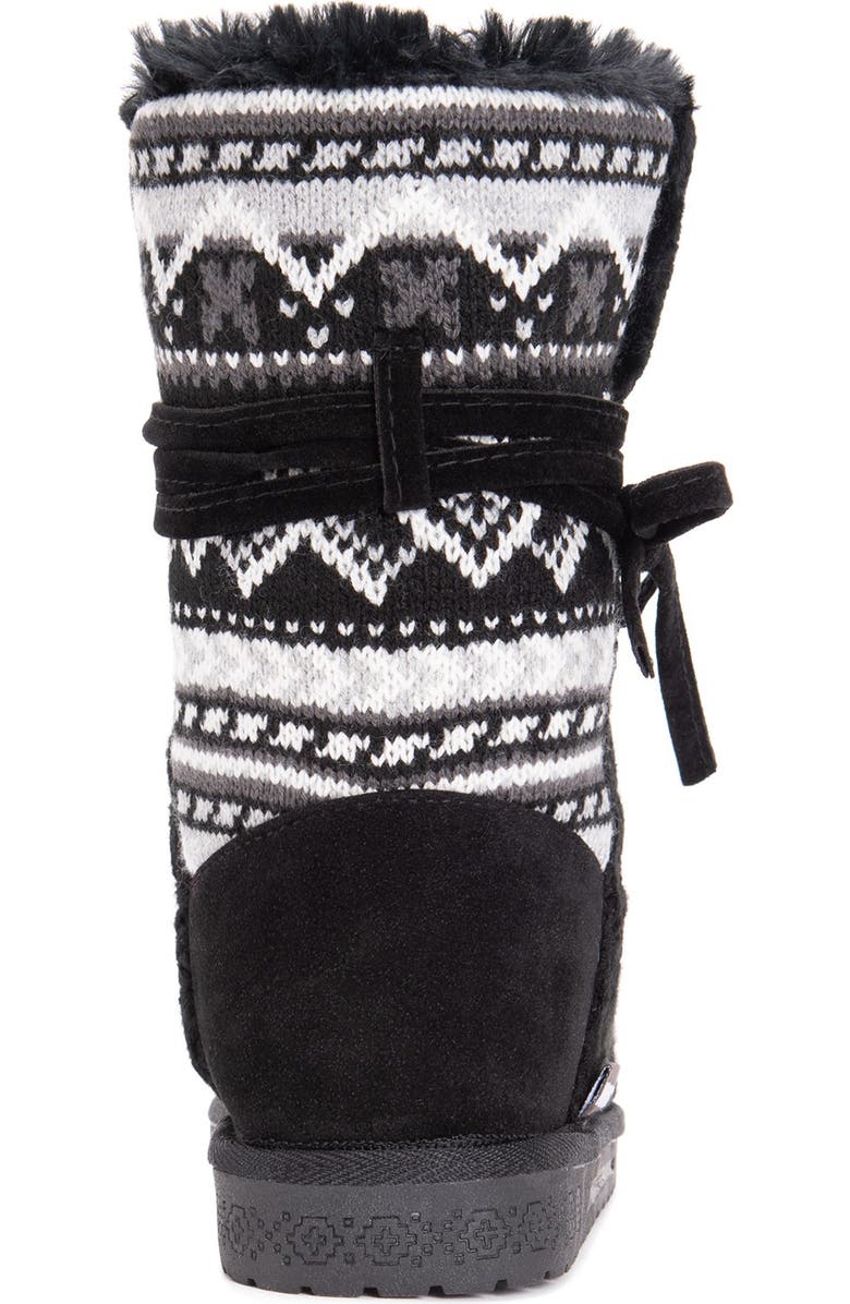 MUK LUKS Clementine Faux Fur Boot - Wide Width Available, Main, color,