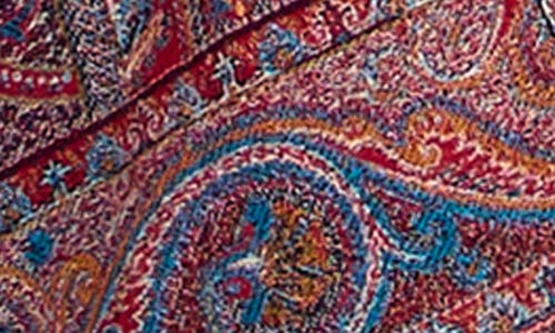 Saachi Drape Poncho In Multi