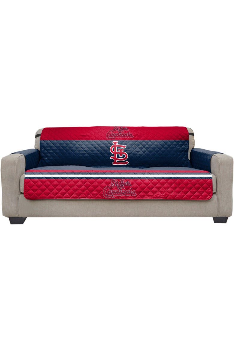 St. Louis Cardinals Sofa Protector, Main, color, Blue
