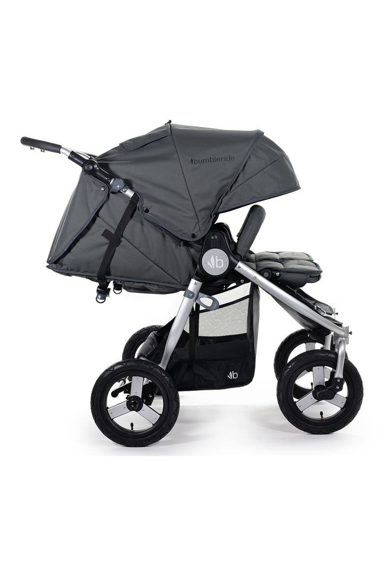 Indie Twin Double Stroller, Alternate, color, DAWN GREY