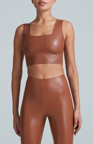 Commando Faux Leather Crop Top