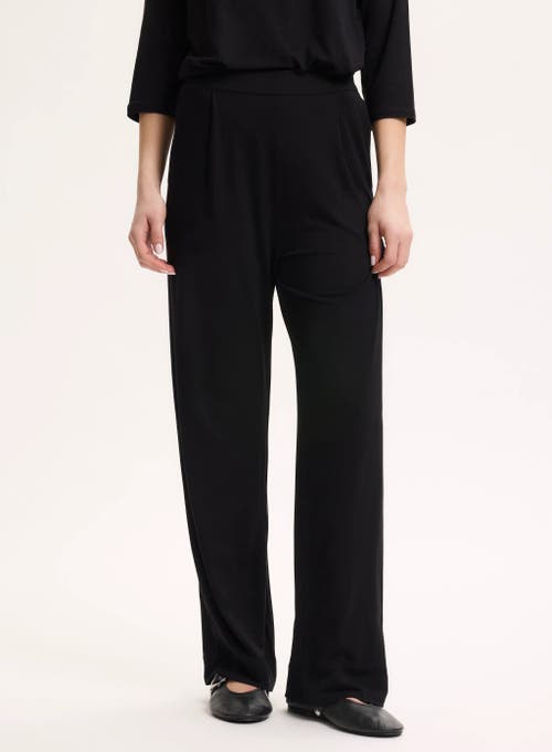 Majestic Filatures Soft Touch Soft Leg Pant In Black