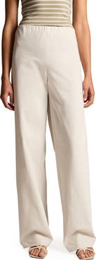 Vince Colette High Waist Cotton Twill Bias Pants