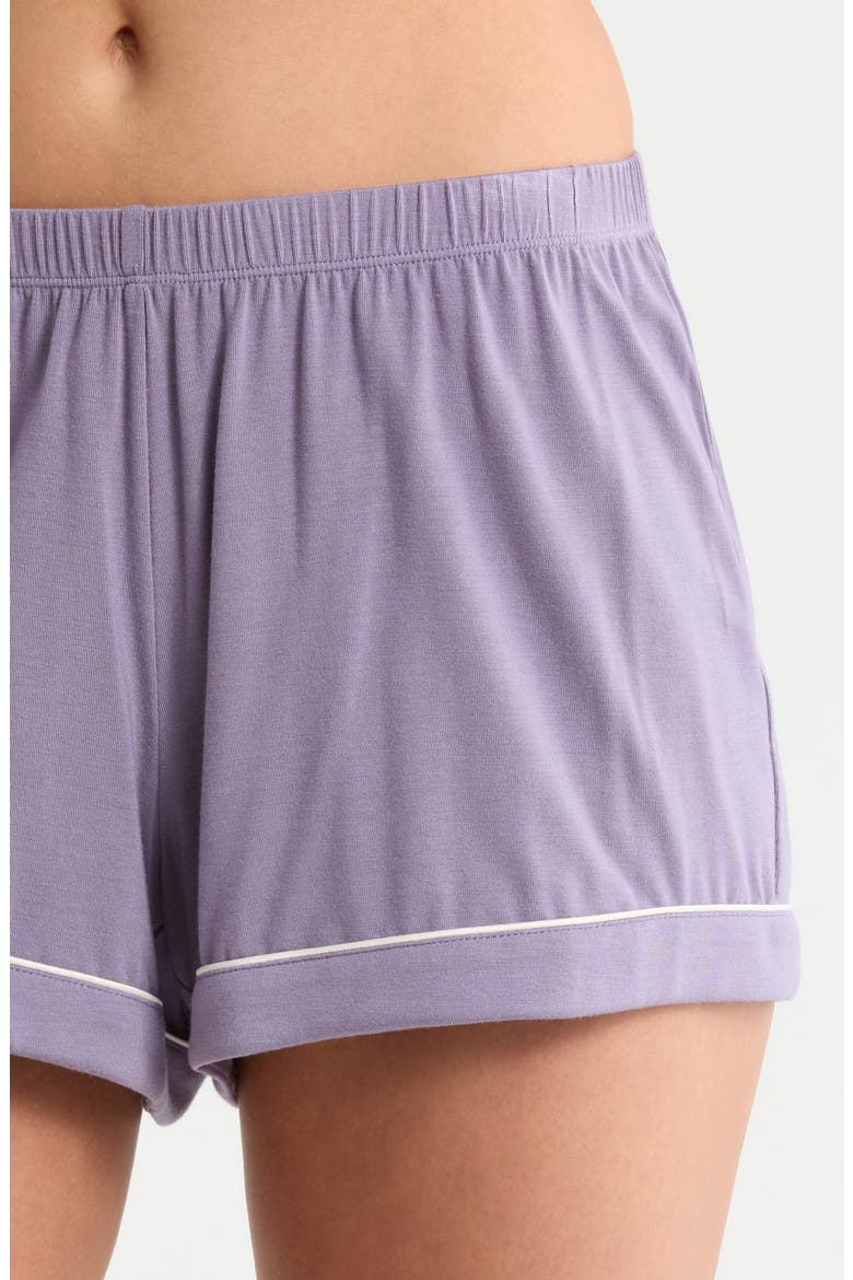 Moonlight Eco Short Pajamas, Alternate, color, PURPLE SAGE