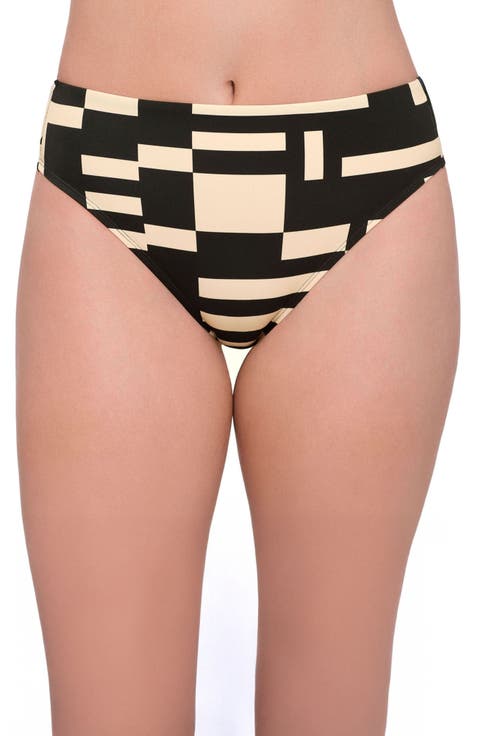 Smoothing Mid Rise Swim Bottoms