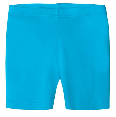 Girls 100% Soft Cotton Bike Shorts (Toddler/Kids)