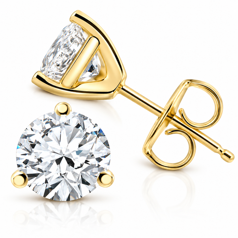 3/4 ct TDW Lab Grown Diamond Martni Studs Lab Grown