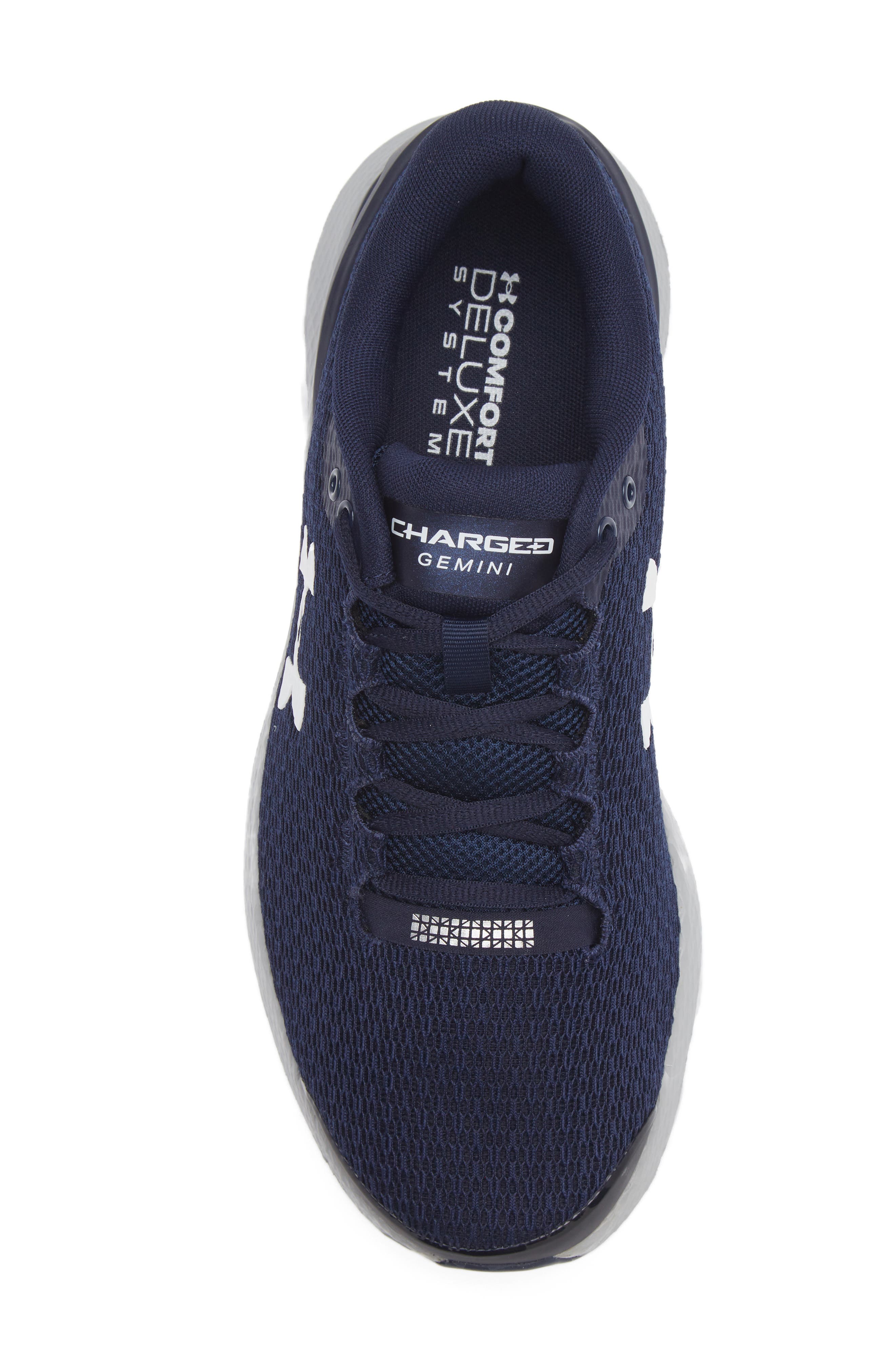 Charged Gemini Running Shoe, Alternate, color, MIDNIGHT NAVY
