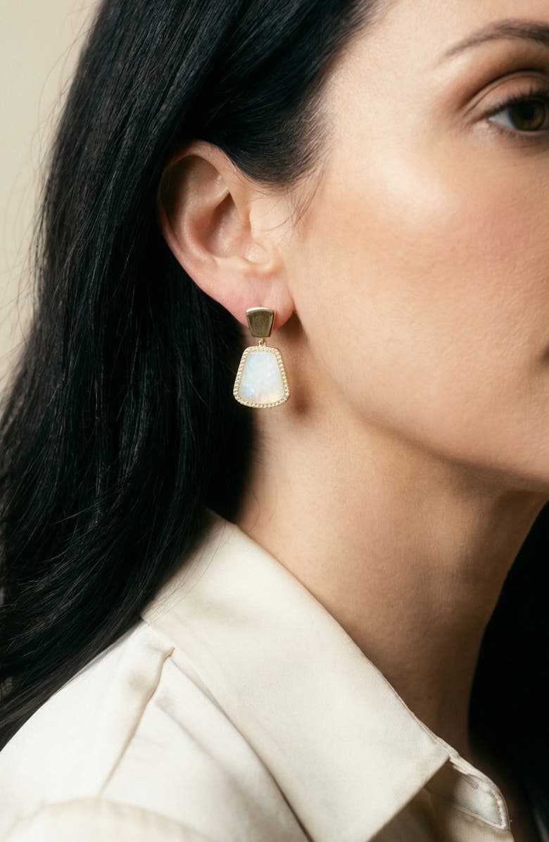 ARGENTO VIVO Mother-of-Pearl Drop Earrings, Alternate, color, Gold