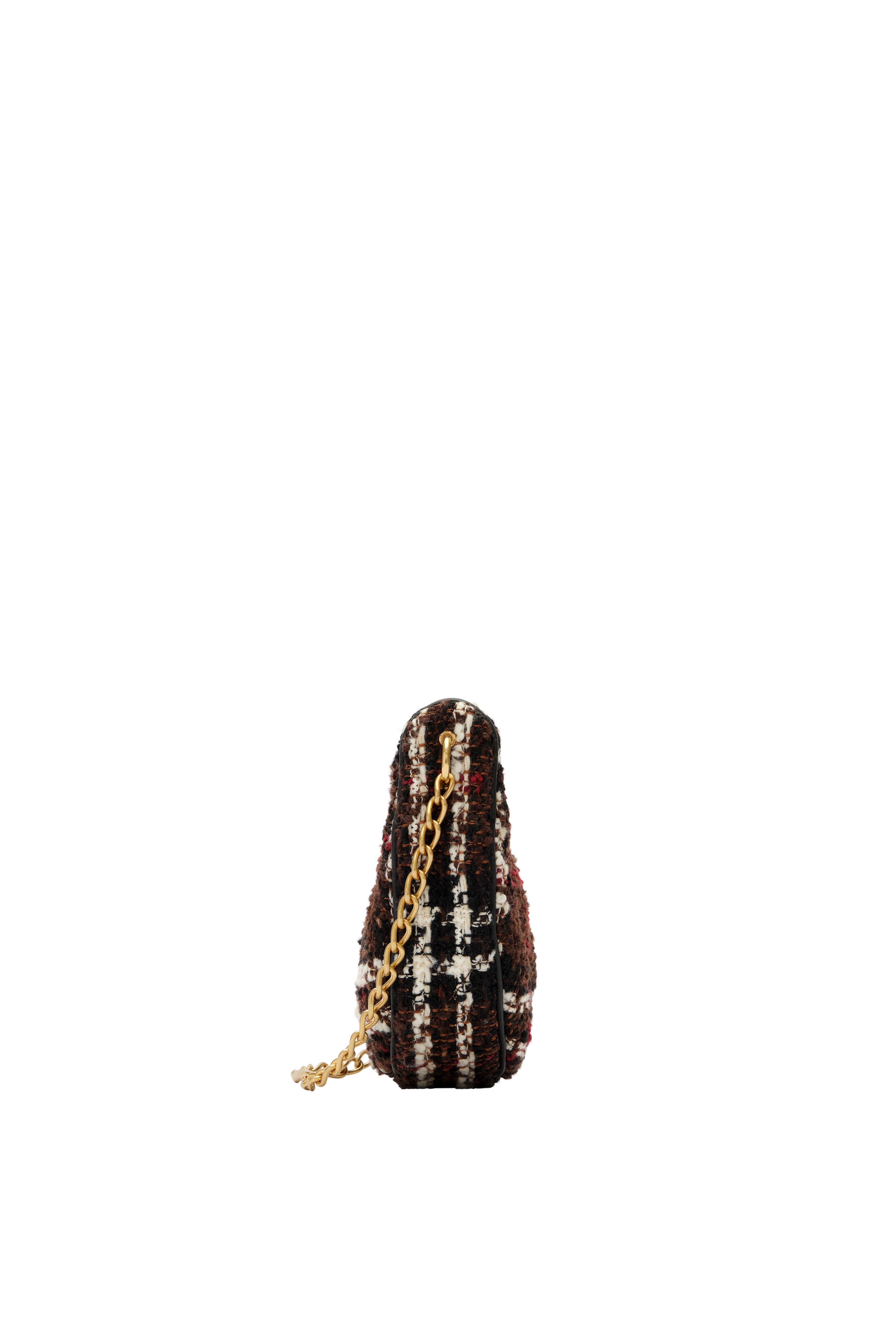 Horseshoe Chain Bag, Alternate, color, Chocolate brown